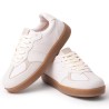 Price Shoes Tenis Moda Mujer 4222509BEIGE