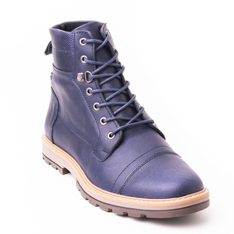Sky Walk Botas Cuero Hombre 66311195AZUL