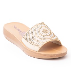 Price Shoes Sandalia Confort Mujer 692P109CHAMPANA