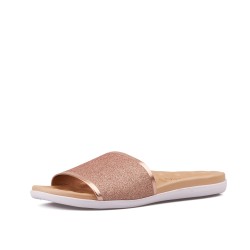 Price Shoes Sandalia Plana para Mujer 0228360-353OROROSA