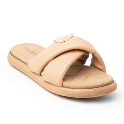 Priceshoes Sandalias Planas Mujeres 902BOM-01CAMEL