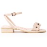 Priceshoes Sandalias Planas Mujeres 902M138BEIGE