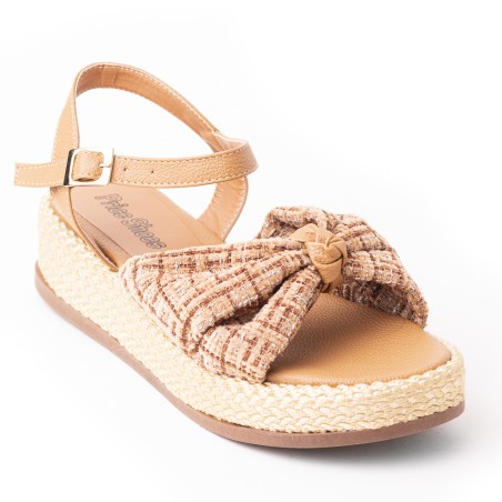 Priceshoes Sandalias Planas Mujeres 462JC012CAMEL