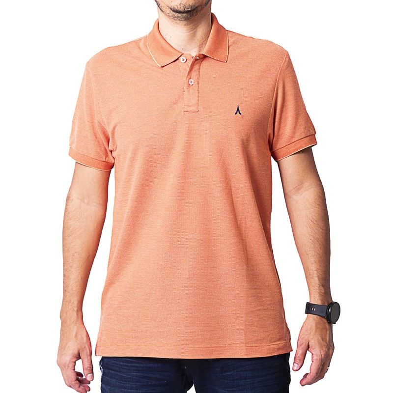 Sky Walk Camiseta Tipo Polo Para Hombre 7731140100D2NARANJA