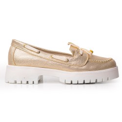 Price Shoes Mocasin Casual para Mujer 252A23CHAMPANA