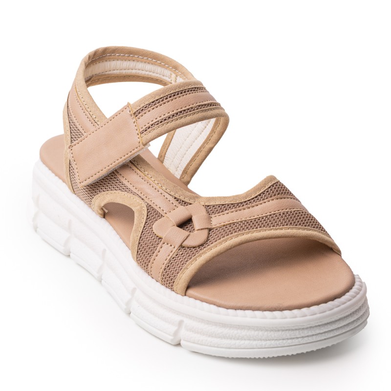 Price Shoes Sandalia Confort para Mujer 752RITA-1COCOA