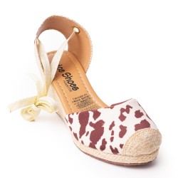 Price Shoes Tacon Cuña para Mujer 692A00VTCAFE
