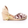 Price Shoes Tacon Cuña para Mujer 692A00VTCAFE