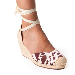 Price Shoes Tacon Cuña para Mujer 692A00VTCAFE