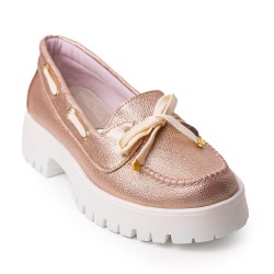 Price Shoes Mocasin Casual para Mujer 252A23OROROSA