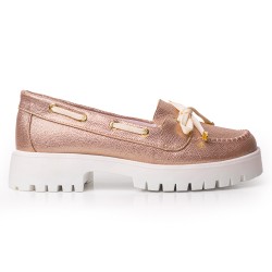 Price Shoes Mocasin Casual para Mujer 252A23OROROSA