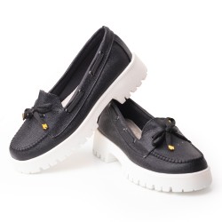 Price Shoes Mocasin Casual para Mujer 252A23NEGRO