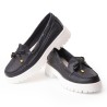 Price Shoes Mocasin Casual para Mujer 252A23NEGRO