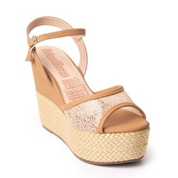 Price Shoes Plataformas en Yute para Mujer 192M18AMARETTO