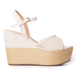 Price Shoes Plataformas en Yute para Mujer 192M18TALCO