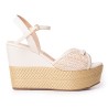 Price Shoes Plataformas en Yute para Mujer 192M94TALCO