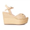 Price Shoes Plataformas en Yute para Mujer 192M94NATURAL
