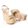 Price Shoes Plataformas en Yute para Mujer 192M94NATURAL