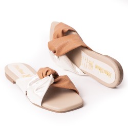 Price Shoes Sandalia Plana para Mujer 462JC017AMARETTO