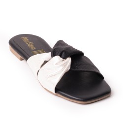 Price Shoes Sandalia Plana para Mujer 462JC017NEGRO