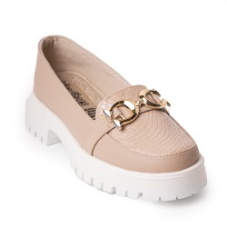 Price Shoes Mocasines Casuales para Mujer 252A20BEIGE