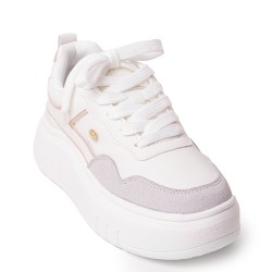 Price Shoes Tenis Moda para Mujer 822676TALCO