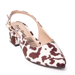 Price Shoes Tacon Puntudo para Mujer 9721133CAFE