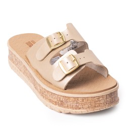 Price Shoes Sandalia Confort para Mujer 622490201-33CHAMPAÑA