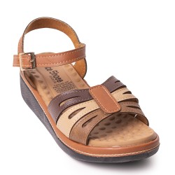 Price Shoes Sandalia Confort para Mujer 6925624TIERRA