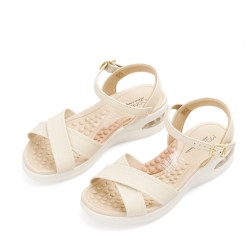 Price Shoes Sandalia Confort para Mujer 0227183-103CREMA