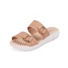 Price Shoes Sandalia Confort para Mujer 0227142-142NUDE