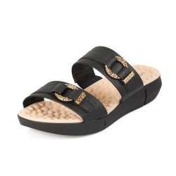 Price Shoes Sandalia Confort para Mujer 0227142-142NEGRO