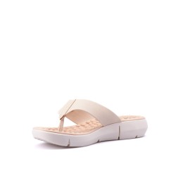 Price Shoes Sandalia Playera para Mujer 0227142-106-1CREMA