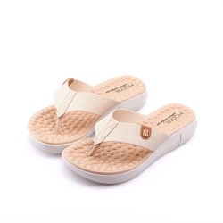 Price Shoes Sandalia Playera para Mujer 0227142-106-1CREMA