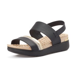 Price Shoes Sandalia Confort para Mujer 0227151-128NEGRO