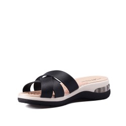 Price Shoes Sandalia Confort para Mujer 0227183-100NEGRO