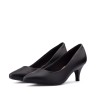 Price Shoes Tacon Puntudo para Mujer 0224076-1350-1NEGRO