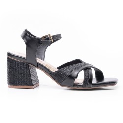 Price Shoes sandalia plataforma para Mujer 962CR121NEGRO