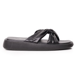 Price Shoes Sandalia Plana para Mujer 6223T8334-9NEGRO