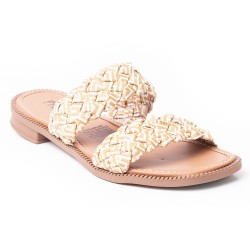 Price Shoes Sandalia Plana Mujer 692T101CAMEL