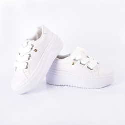 Priceshoes Tenis Moda Mujeres 962DUBAIBLANCO
