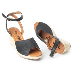Price Shoes Sandalia Confort Mujer 692A90NEGRO