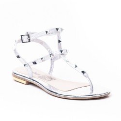 Price Shoes Sandalia Plana Para Mujer 482BK04ORO