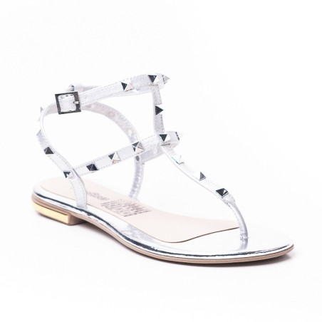Price Shoes Sandalia Plana Para Mujer 482BK04ORO