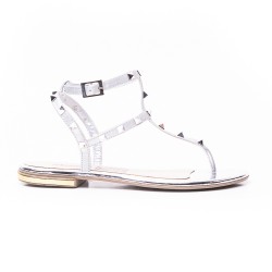 Price Shoes Sandalia Plana Para Mujer 482BK04ORO