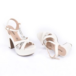 Price Shoes Tacon Moda Mujer 882LORENA-01TALCO