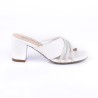 Price Shoes Tacon Bajo Mujeres 962CR86BLANCO