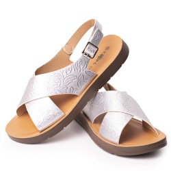 Price Shoes Sandalia Confort para Mujer 6223T8264-31PLATA