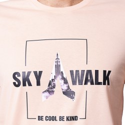 Sky Walk Camiseta Regular Fit  Para Hombre 773C107230201NARANJA