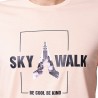 Sky Walk Camiseta Regular Fit  Para Hombre 773C107230201NARANJA
